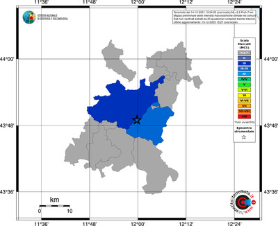 Mappa MCS - territori comuni