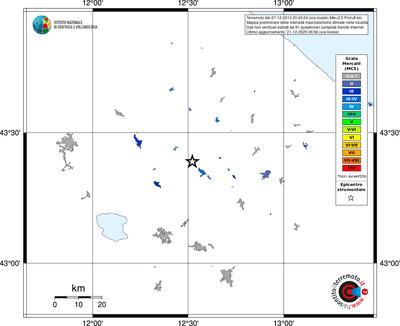 Mappa MCS - territori località