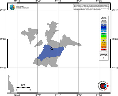Mappa MCS - territori comuni