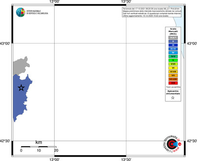 Mappa MCS - territori comuni