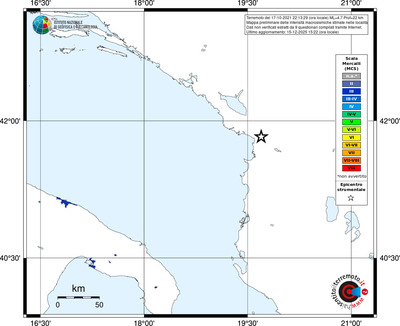 Mappa MCS - territori località