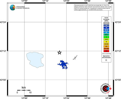 Mappa EMS - territori località