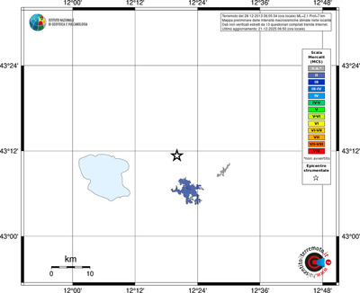 Mappa MCS - territori località