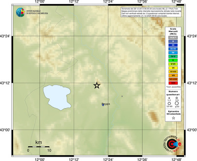 Mappa MCS - località