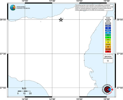 Mappa EMS - territori località