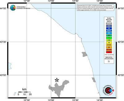 Mappa MCS - territori comuni