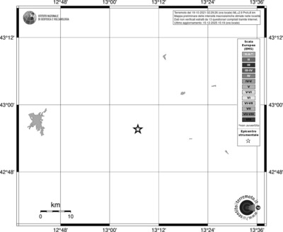 Mappa EMS - territori località