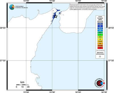 Mappa EMS - territori località
