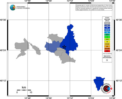 Mappa MCS - territori comuni