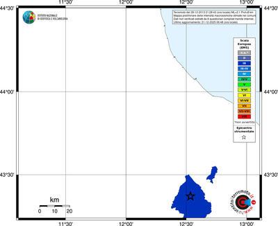 Mappa EMS - territori comuni