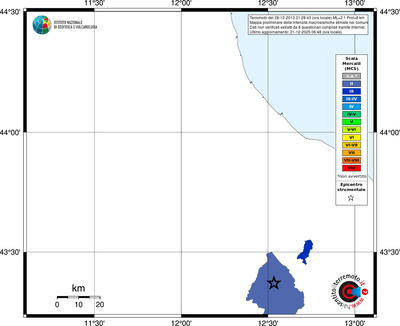 Mappa MCS - territori comuni
