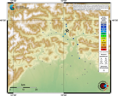 Mappa EMS - comuni