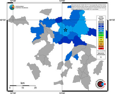 Mappa MCS - territori comuni