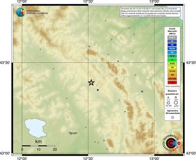 Mappa MCS - località
