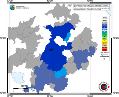 Mappa MCS - territori comuni