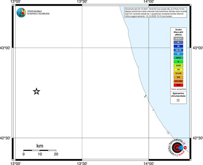 Mappa MCS - territori località
