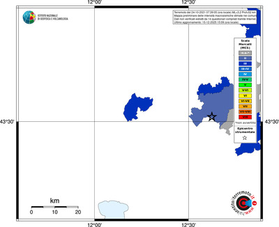 Mappa MCS - territori comuni