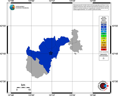 Mappa MCS - territori comuni