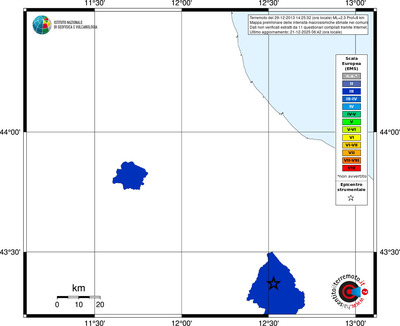 Mappa EMS - territori comuni