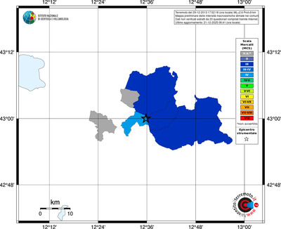 Mappa MCS - territori comuni