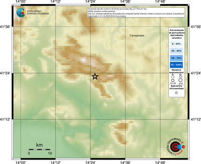 Mappa comuni con almeno 3 questionari
