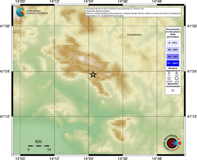 Mappa comuni con almeno 3 questionari