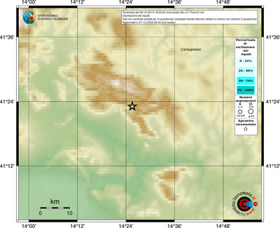 Mappa comuni con almeno 3 questionari