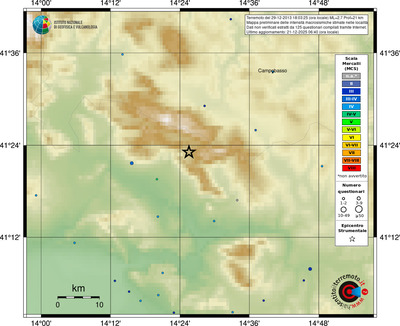 Mappa MCS - località