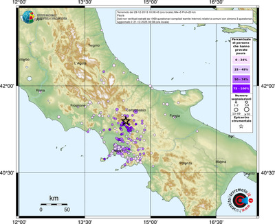 Mappa comuni con almeno 3 questionari