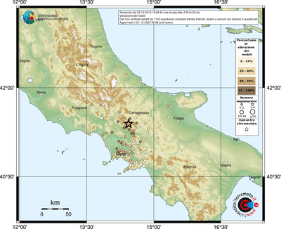 Mappa comuni con almeno 3 questionari
