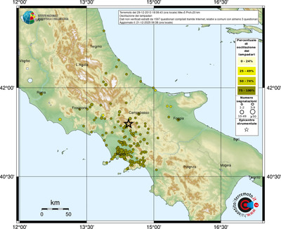 Mappa comuni con almeno 3 questionari