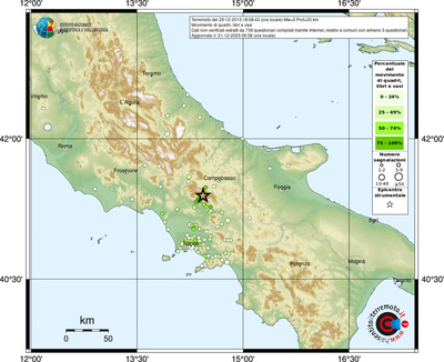 Mappa comuni con almeno 3 questionari