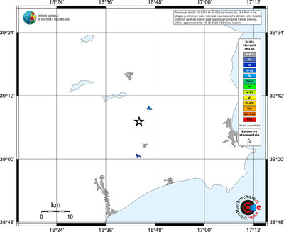 Mappa MCS - territori località