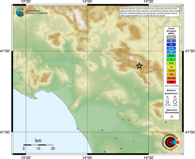 Mappa EMS - località