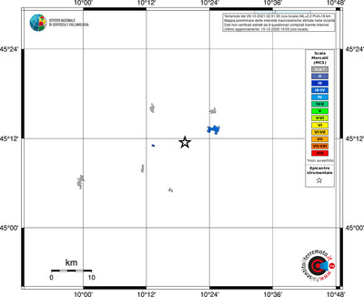 Mappa MCS - territori località