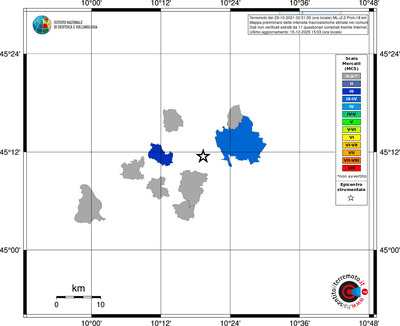 Mappa MCS - territori comuni