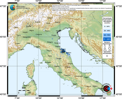 Mappa comuni con almeno 3 questionari