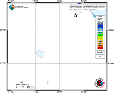 Mappa MCS - territori località