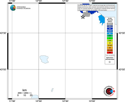 Mappa MCS - territori comuni