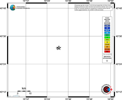 Mappa MCS - territori località