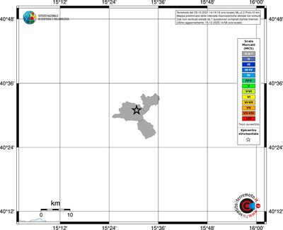 Mappa MCS - territori comuni