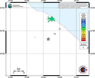 Mappa EMS - territori località
