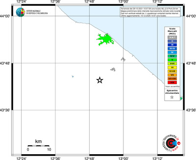 Mappa MCS - territori località