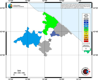 Mappa MCS - territori comuni