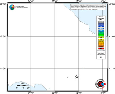 Mappa MCS - territori località