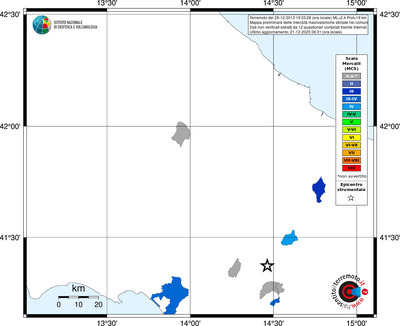 Mappa MCS - territori comuni