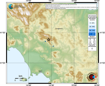 Mappa comuni con almeno 3 questionari