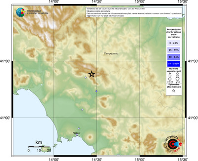 Mappa comuni con almeno 3 questionari