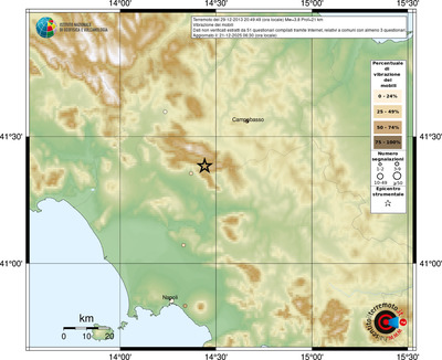 Mappa comuni con almeno 3 questionari