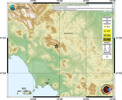 Mappa comuni con almeno 3 questionari